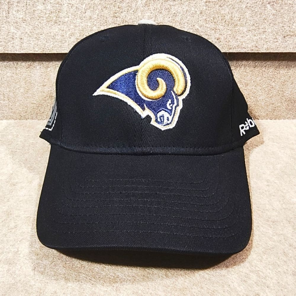 Reebok NFL St. Louis Rams Youth Structured Curved Bill Hat #U